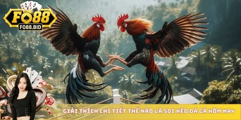 Giải thích chi tiết thế nào là soi kèo đá gà hôm nay
